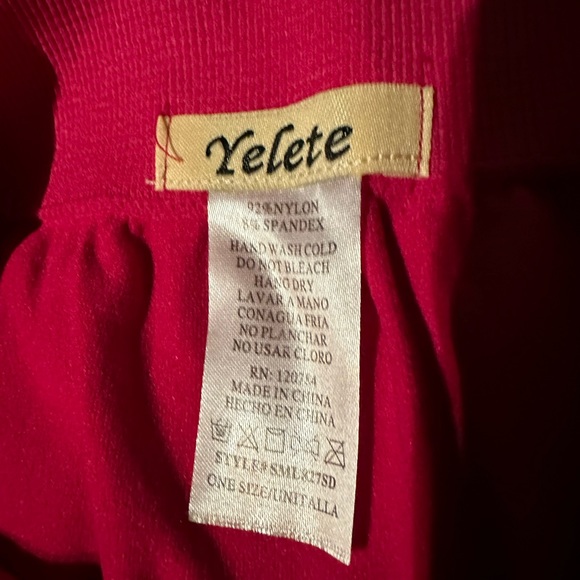 Yelete Super soft leggings- Pink - OS - Picture 4 of 5